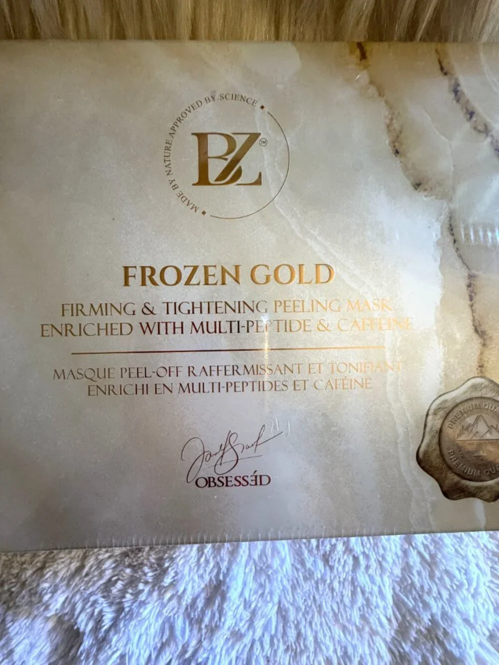 Below Zero Frozen Gold Luxury Skincare Bundle | 4-Piece Set | New & Factory Seal